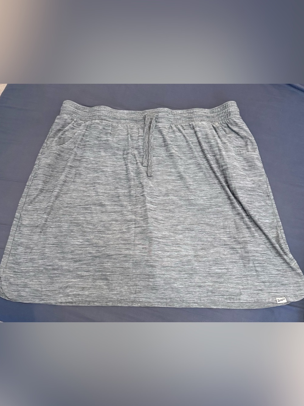 Duluth Trading Women’s Grey Marled skirt skort XXL